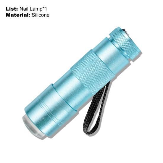 Yousheng Nail Art Licht Schnelltrocknend Leichtgewicht Silikon Handheld Nail Art UV Lampe für Mädchen