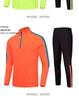 Autumn Warm Half-Zip Tracksuit for Adults & Kids - Football, Fitness, Running, Training Sportswear