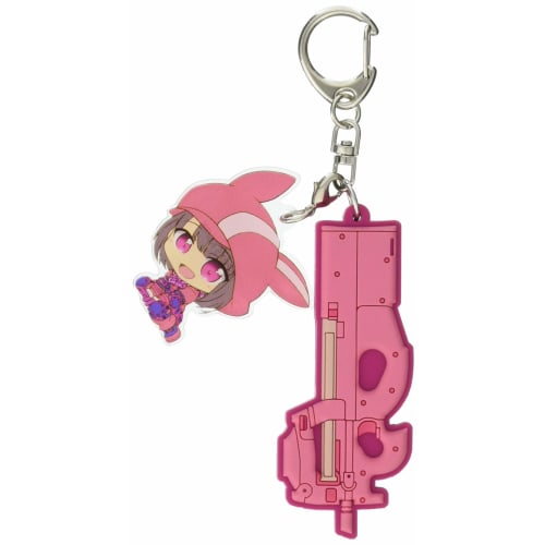 Groove Garage Sword Art Online Alternative Gun Gale Online [T.W.G.] Len & Pee-chan Keychain