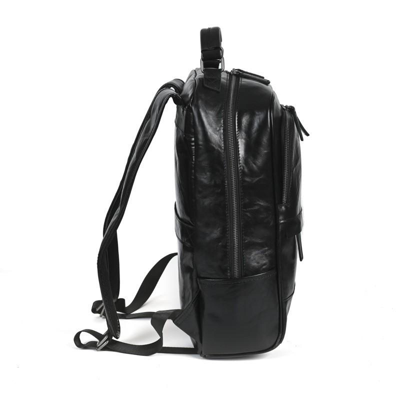 Europäisch-Amerikanischer Retro Herren Freizeit Rucksack Aus Echtem Leder Große Kapazität Multifunktional Outdoor Reise Herren