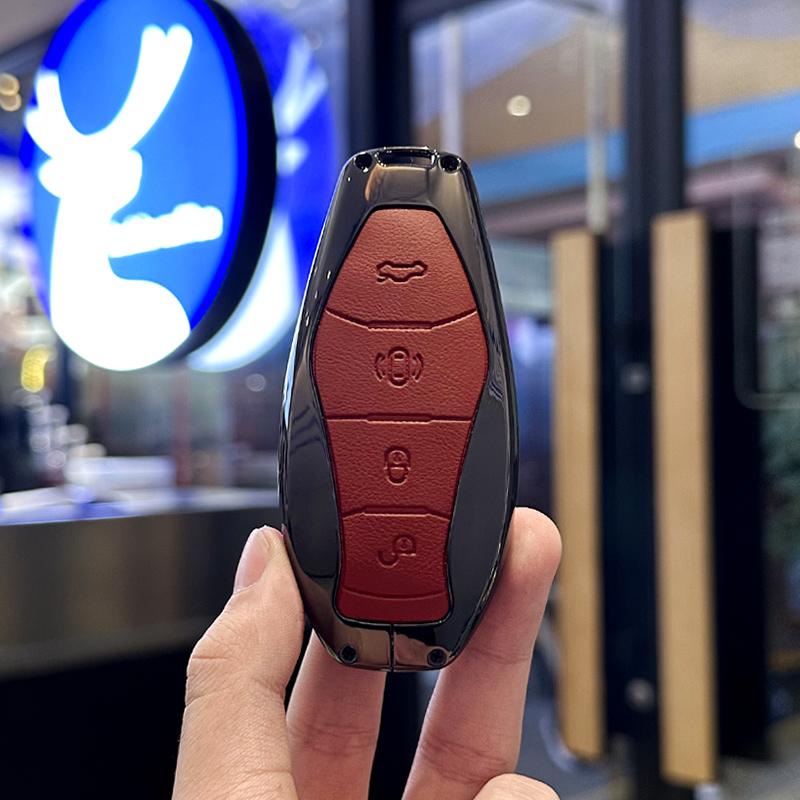 

Car Key Casefor FAW Hongqi HS5 H5 E-HS9 H9 HS9 HS7 H7 L5 HS3 L9 Remote Cover Shell Keychain Holder Fob Accessories Zinc Alloy