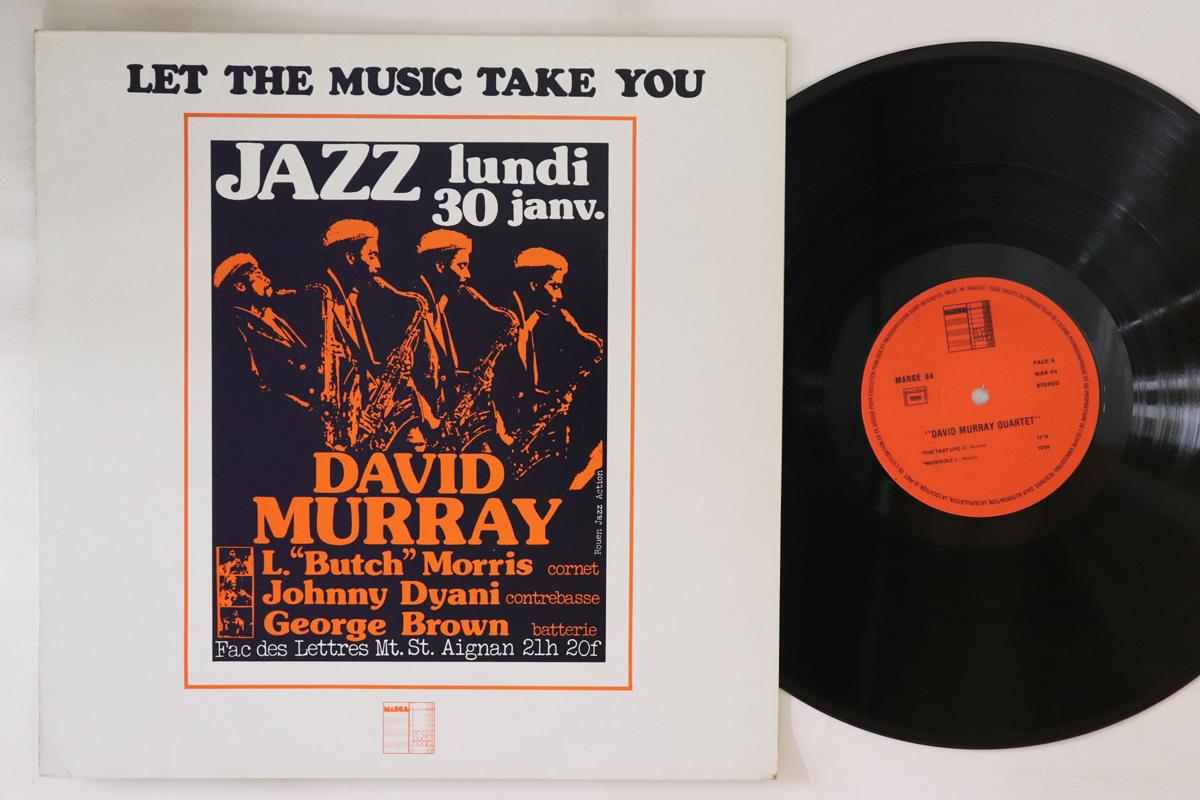 

LP Record DAVID MURRAY - Let The Music Take You MARGE04 MARGE 1978 France Jazz Used