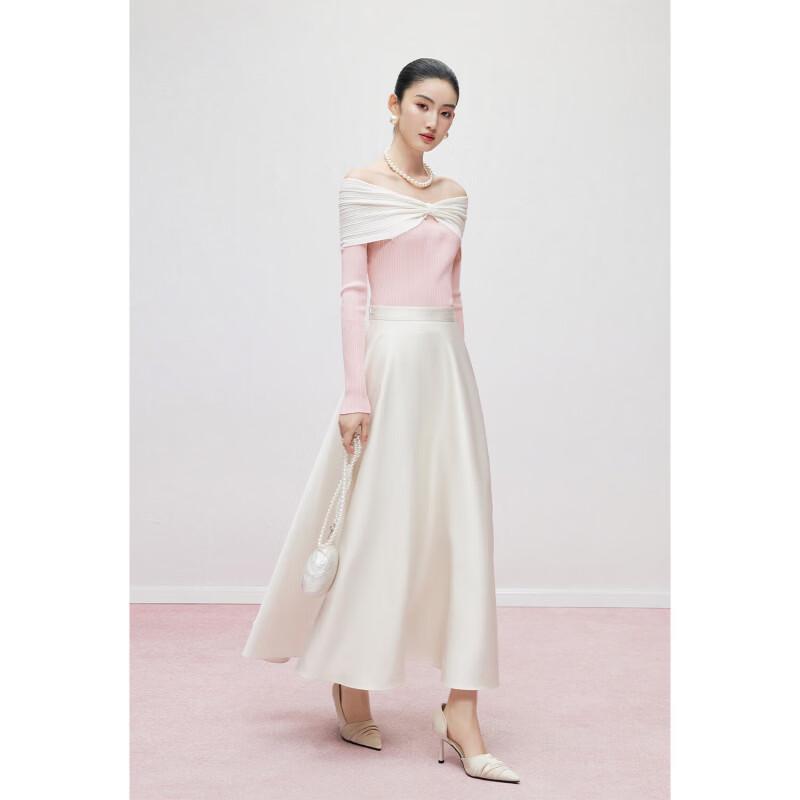 Mandy Zhang French Style Detachable Long Sleeve Knit Top