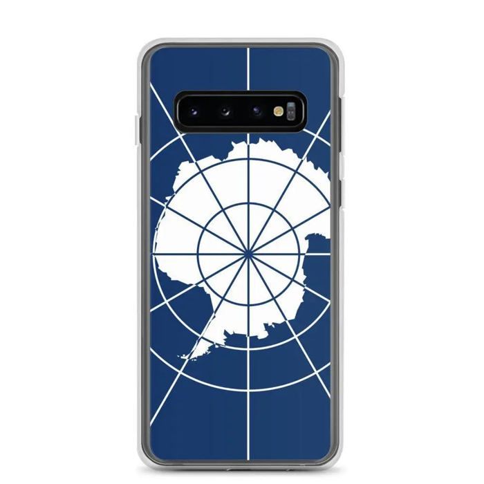 Coque Téléphone - Samsung - Galaxy S10 - Drapeau Antarctique - Souple - Flerfarget