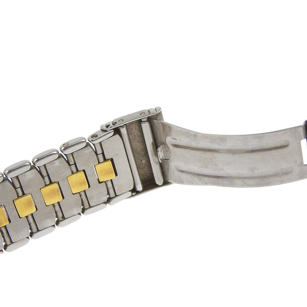 Dior Watches 45.146 WhiteDial Plated Gold/Stainless Steel Quartz Analog display mens Used