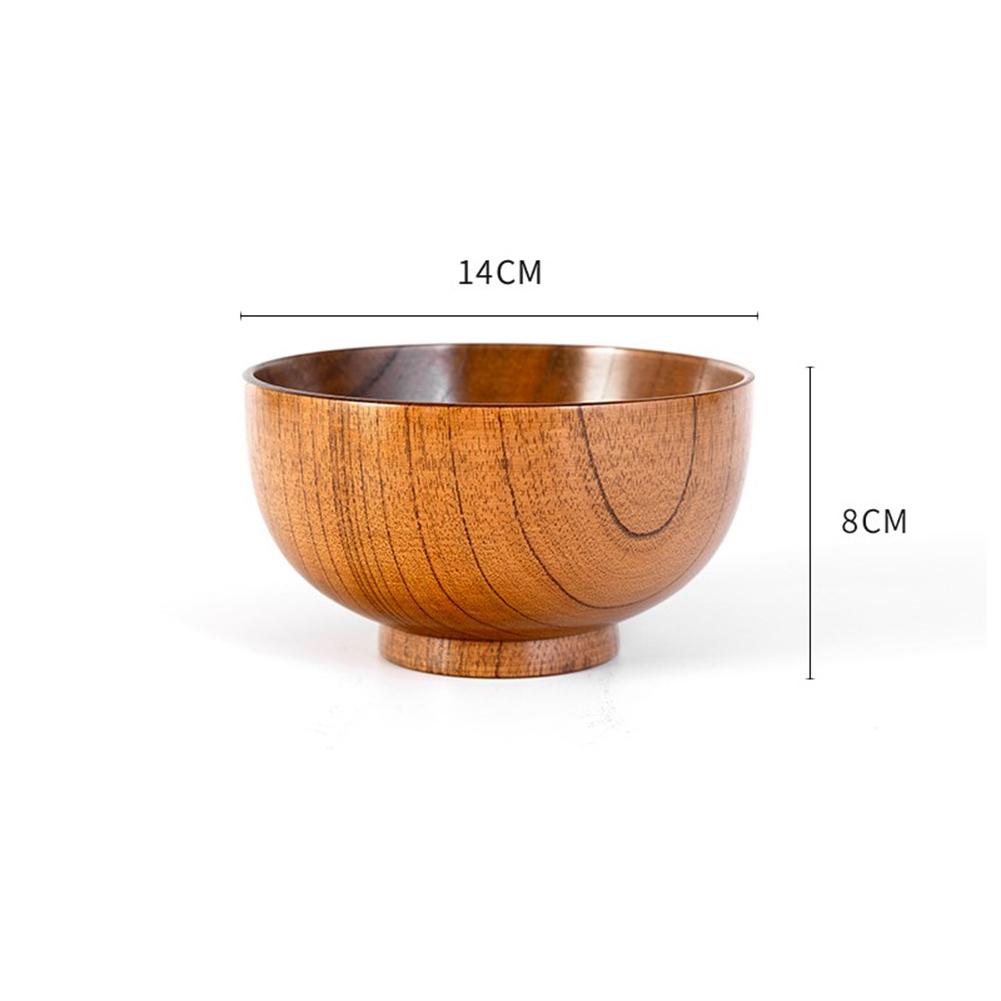 

Practical Brand New High Quality Kitchen Wooden Bowl Food Storage 1 Pcs Easy To Clean Fashionable Multiple Sizes