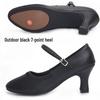 Women's Soft Sole Ballroom & Square Dance Shoes - Ox Tendon Sole for Modern Latin and Waltz.