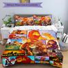 3Pcs Lion Collage Bedding Set Quilt Cover Pillowcase Home Christmas Xmas Halloween Gift 1 Duvet Cover 2 Pillowcase M924338