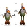 Decorative Rudolf Gnomes Stuffed Doll, Maple Leaf Craft for Autumn Displays