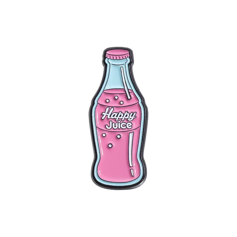 Milk Box Stylish Brooches Creative Alloy Pins For Trendy Men And Women Perfect For Summer 2024 Fashion