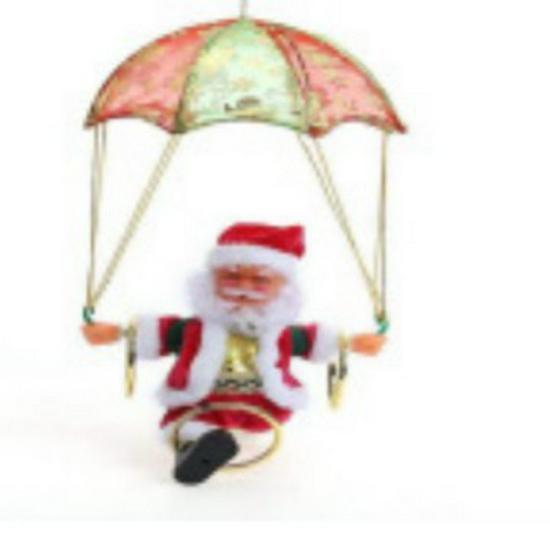 Kouzelná lezoucí vánoční hračka od Santa Clause: Žebřík, Padák, Sob, Sáně a Lano