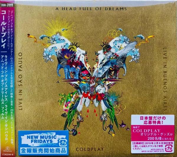 

CD COLDPLAY LIVE IN SAO PAULO LIVE IN BUENOS WPZR30835 2018 Japan Obi Rock