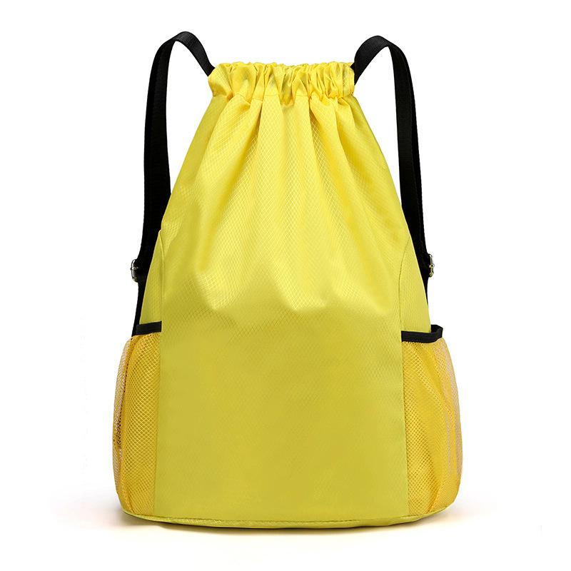Custom Logo Drawstring Backpack for Travel, Sports, Gym, Hiking, Football & Basketball