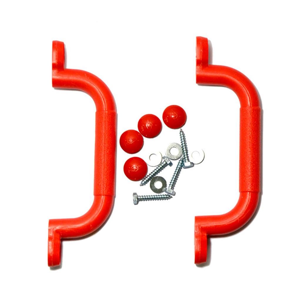 Nonslip Grab Handles Mounting Hardware Kits for Kids Climbing Frame Swing Toy