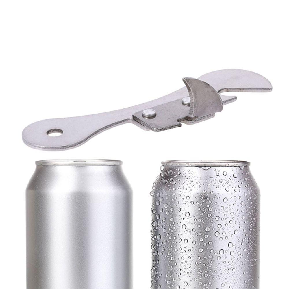 2 In 1 Gadgets Beer Wine Stainless Steel Can Opener Multi-functional Bottle