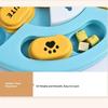 Rotating Dog Puzzle Toy Anti Choking Pet Leakage Tray Funny Pet Slow Food Bowl  Cat