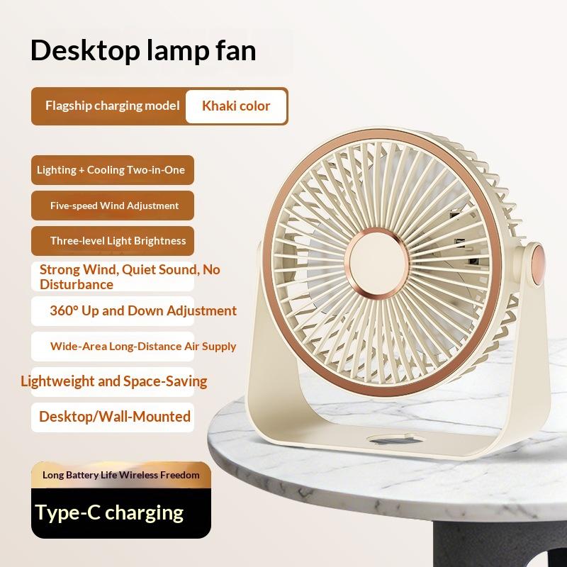 Wireless Portable Multifunctional Circulation Fan Silent Desktop Wall Ceiling Mount Air Cooler For Home Use