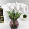 10Pcs Lifelike Real Touch Calla Lily Artificial Flowers Fake Calla Lily  Wedding Bouquet