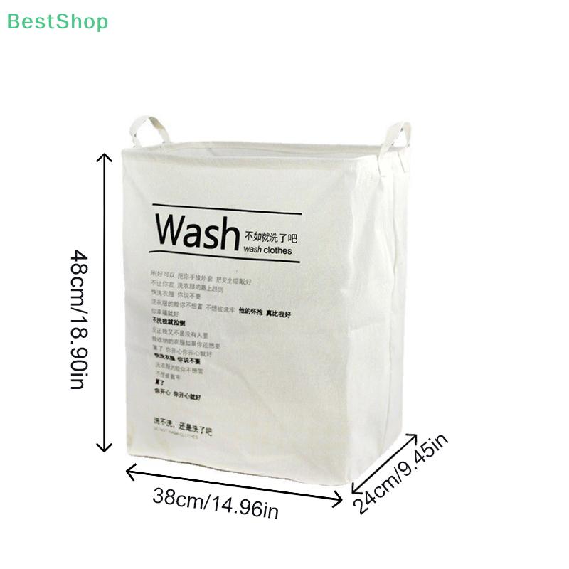 Fabric Linen Dirty Clothes Basket Foldable Laundry Hamper Toy Storage Bin Clutter Organizer For Home Bedroom Living Room