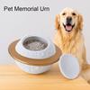 Moisture-Proof Pet Urn Removable Lid Pet Ash Holder Pet Hair Collection Box  for Cats Dogs Hamster
