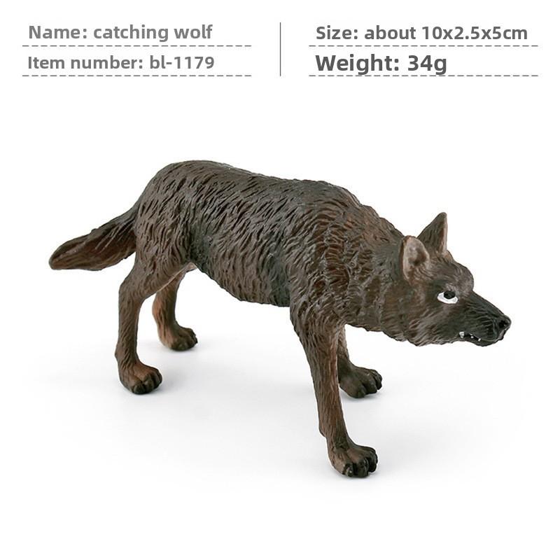 Wolf Arctic Wildlife Pvc Figurine Models For Collectors And Nature Decor Scene