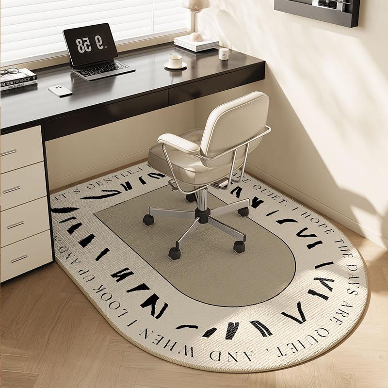 Tappetino Antiscivolo e Resistente all'Usura per Sedia da Ufficio, Tappeto per Toeletta in Camera da Letto, Tappetino per Sedia da Studio, Decorazione per la Casa