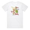Les Claypool primus band album T-shirt λευκό κοντομάνικο Όλα τα μεγέθη JJ2616