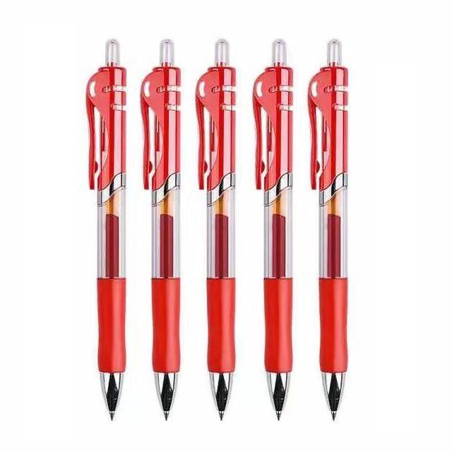 

K35 Click Gel Pen - 0.5mm Bullet Tip, Ideal for Student Exams & Signing, Waterproof 0.5mm