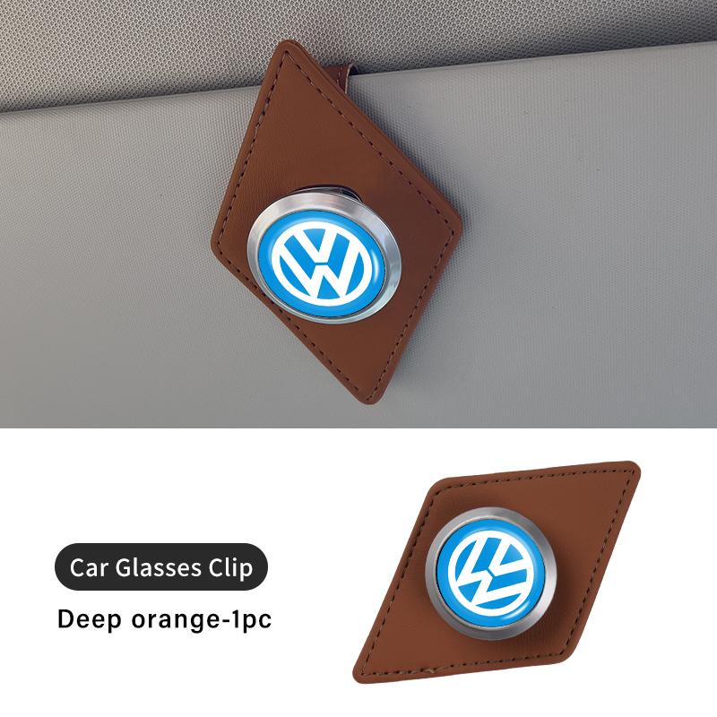 CUP1 Araba Güneş Gözlüğü Klipsi Kart Bilet Tutucu Stand Sabitleyici Gözlük Güneşlik Araba Aksesuarları Volkswagen VW Scirocco Passat İçin