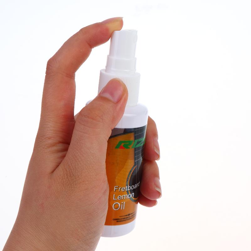 Lemon Oil 60Ml For Ukulele Guitar Fingerboard Maintenance Care Oil Guitar Cleaner Polishing Oil 60ml