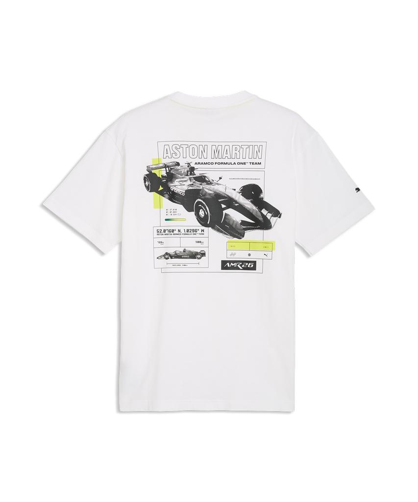 PUMA Amf1 Graphic Tee 2 (Regular) - White / 635388-02