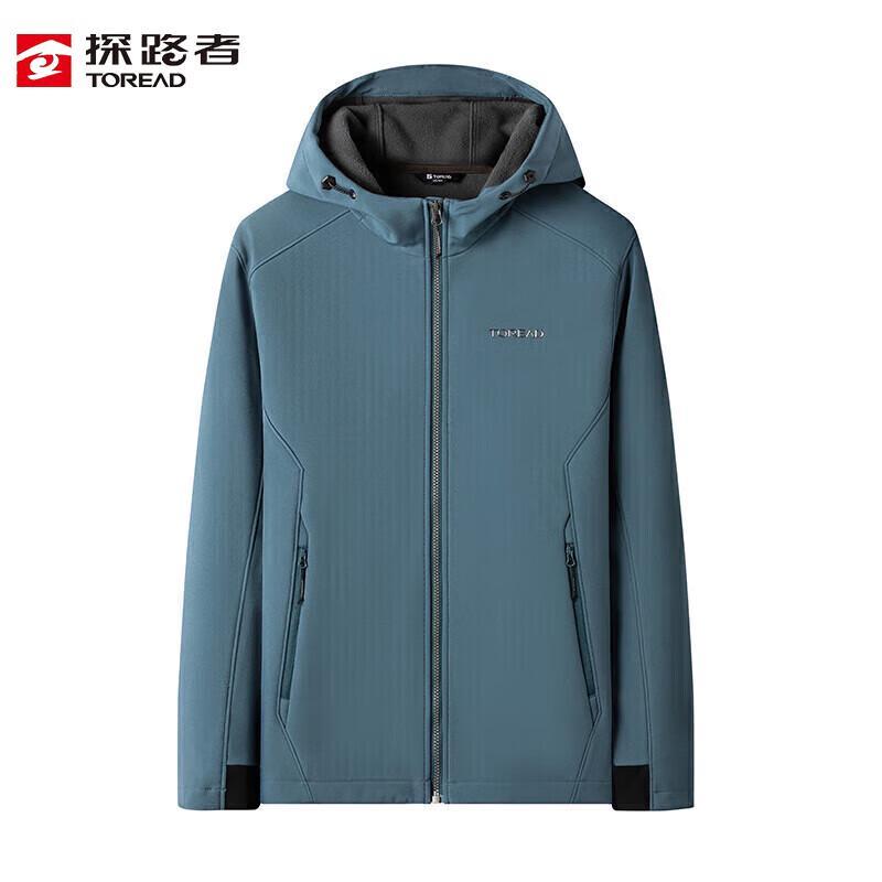 Toread Men's Windproof Softshell Hiking Jacket