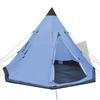 VidaXL Tente pour 4 Personnes Camping Randonnée Voyage Extérieur Portable 91006
