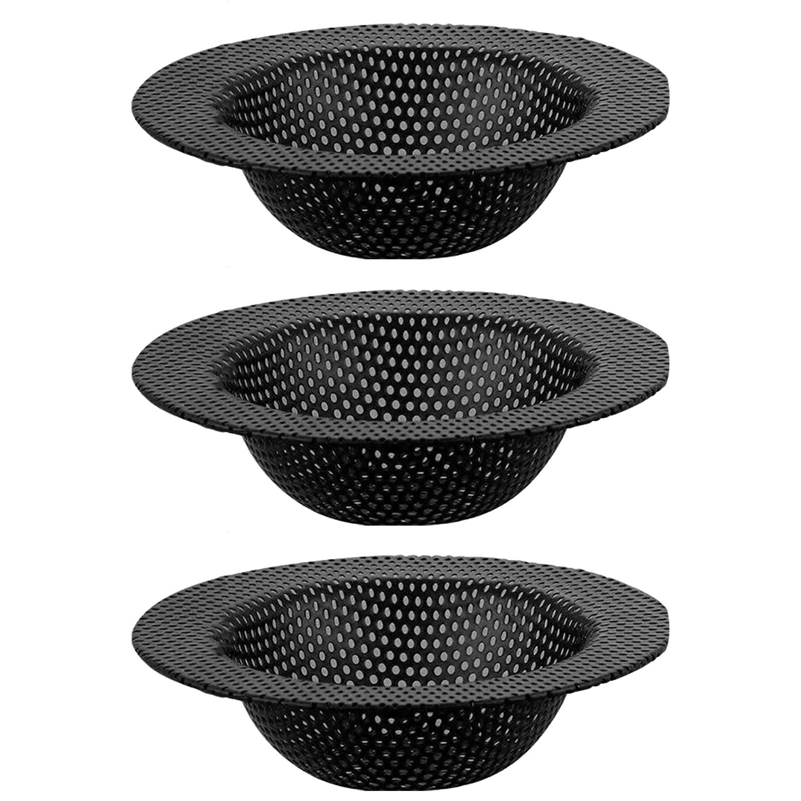 

Wide for Rim Heavy Duty Stainless Steel Kitchen Sink Basket Strainer Food Catcher Kitchen Sink Stopper, L/for M/S (Pack L чёрный