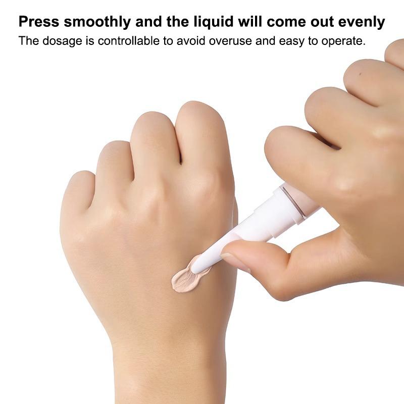 5/10/15Ml Clear Foundation Dispenser Bottle Portable Travel Essence Sample Container Airless Vacuum Eye Gel Cream Empty Tubes