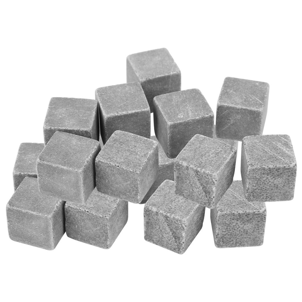 2Set 9pcs Set Whiskey Stones Sipping Ice Cubes Cooler Reusable Wine Drinks Cooler Stones