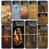 Egypt Nefertiti Anubis Ankh Pharaoh Cases For Samsung Galaxy Z Flip 4 5 6 7 3 Z Flip7 Flip6 Flip4 Flip5 Flip3 5G Hard Shockproof