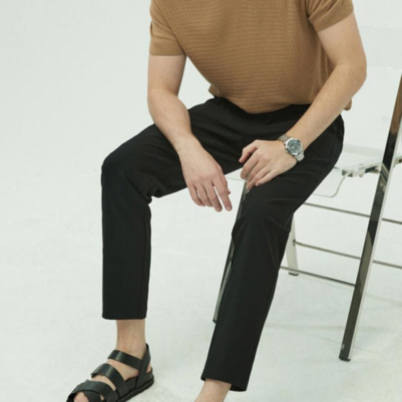 Baiyu Men Polyester Twill Pants 2set Ttsm