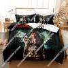 3D Print Hip Hop Terrifier 3 Movie Bedding Set Single Twin Full Queen King Size Bed Set Adult Bedroom Duvetcover Sets Anime Bed