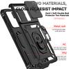 Funda For Xiaomi 14T Pro Armor Car Magnetic Ring Case For Mi 14T Mi14T Xiaomi14T 14 T Pro 14TPro 5G Slide Lens Protection Cover