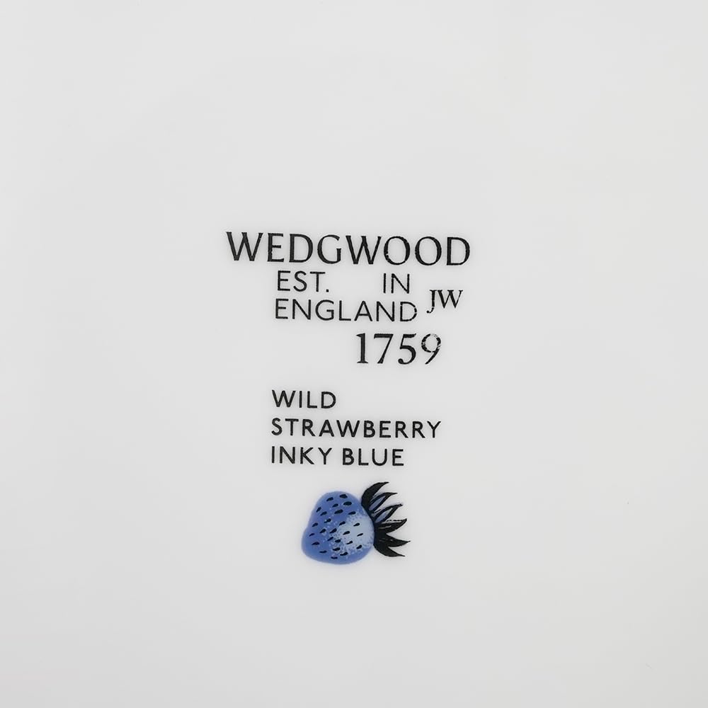 Wedgwood Strawberry Ink Blue 20cm Plate, [Used]