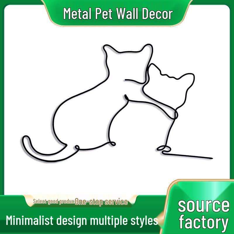 Hot-Selling Metal Animal Wall Art: Iron Craft Decor for Home