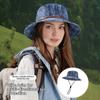 Sombrero Sunshade Cowboy Hat Breathable Sunscreen Basin Cap Sun Cap Denim Fisherman Hat  Camping