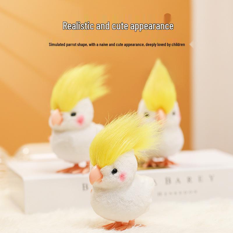 Lejier Uhrwerk Hüpfende Ente Plüschtier - Interaktives Geburtstagsgeschenk für Kinder