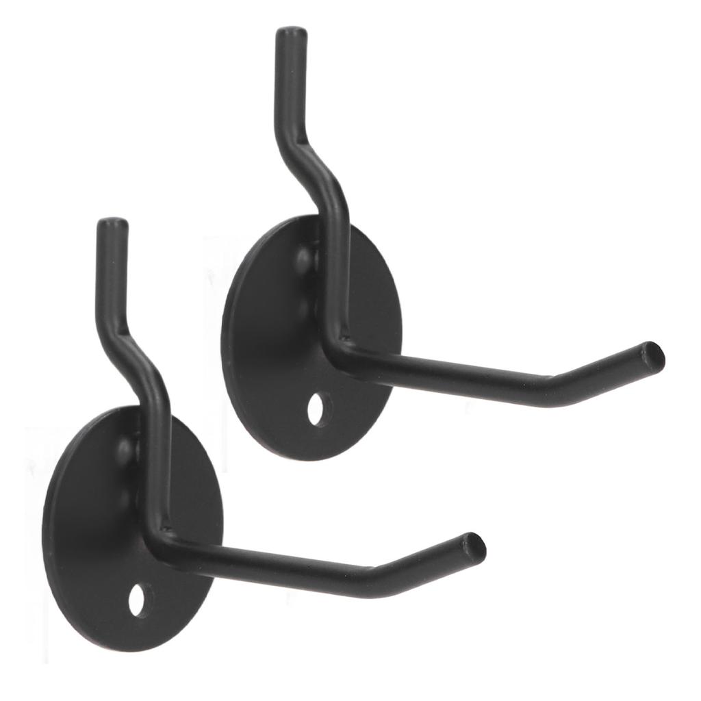 2PCS Pegboard Hole Hooks Metal Peg Wall Shelf Display Hook for Outdoor Camping Barbecue