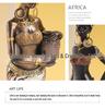 African Tribe Retro Black Woman Ornaments for Home Decor