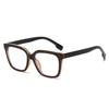 Square Sunglasses Retro Small Frame Sunglasses Big Face Concave Shape Photo Sunglasses