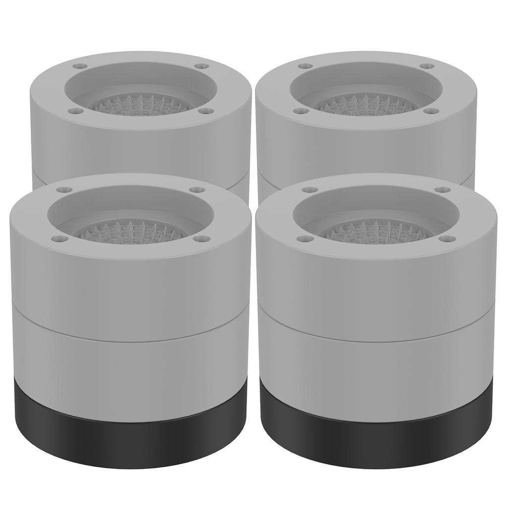 4/8Pcs Round Foot Pad Universal Furniture Riser Heavy Duty Sofa Cabinet Leg Lift Double Layer Protector Furniture Accessories