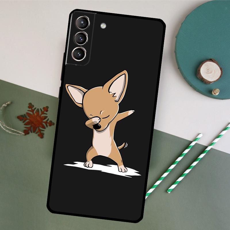 

Chihuahua Dog Case For Samsung Galaxy S23 Ultra S8 S9 S10 S22 Plus Note 10 20 Ultra S20 FE S21 FE Cover Galaxy S23