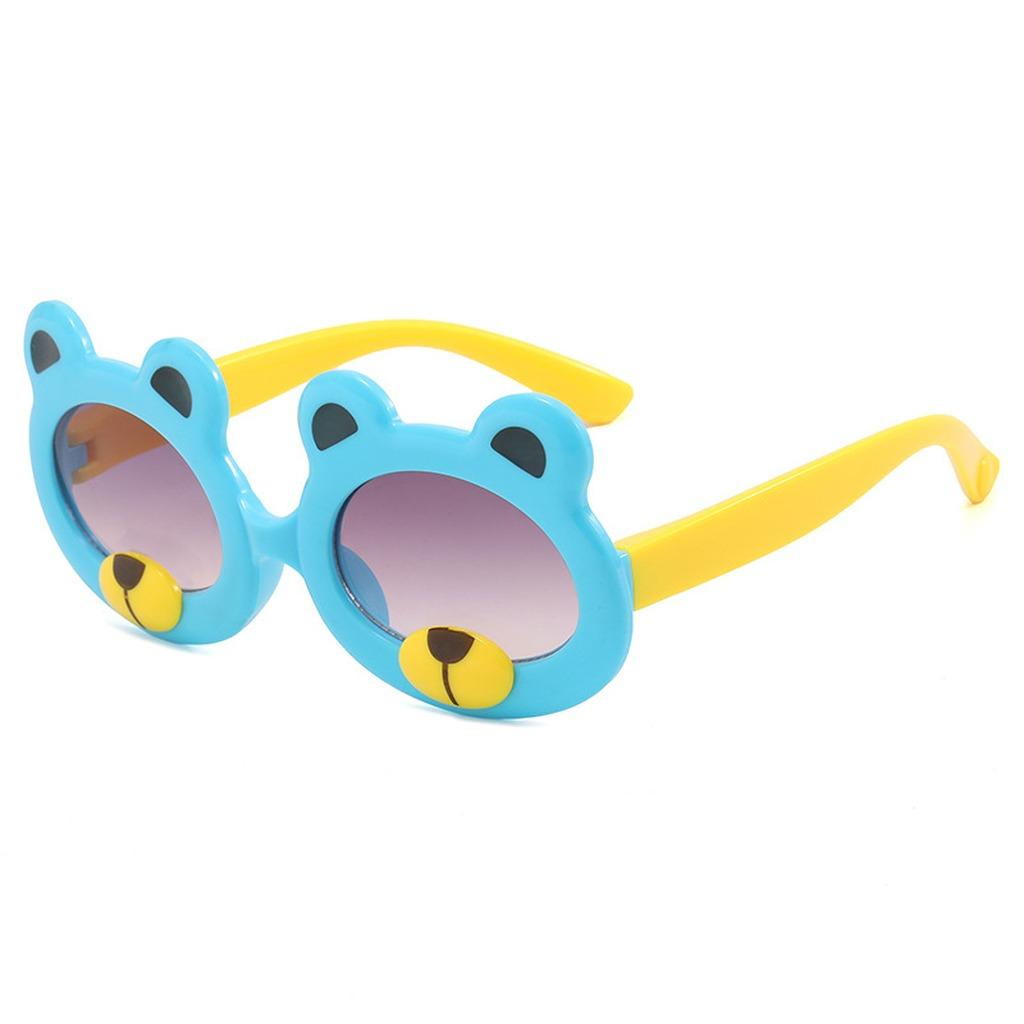 Cute Bear Kids Sunglasses Cartoon Animal Child Sun Glasses Outdoor Beach Eyewear Boys Girls Shades Baby Eye Protection Shades